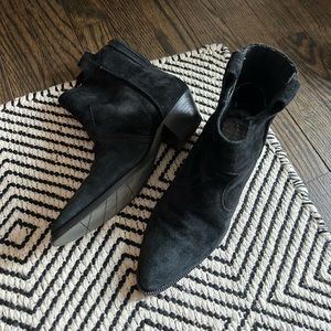 Aquatalia western style booties